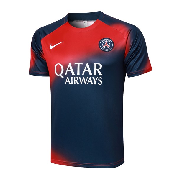 Trikot Trainingsshirt PSG 2024-25 Blau Rote